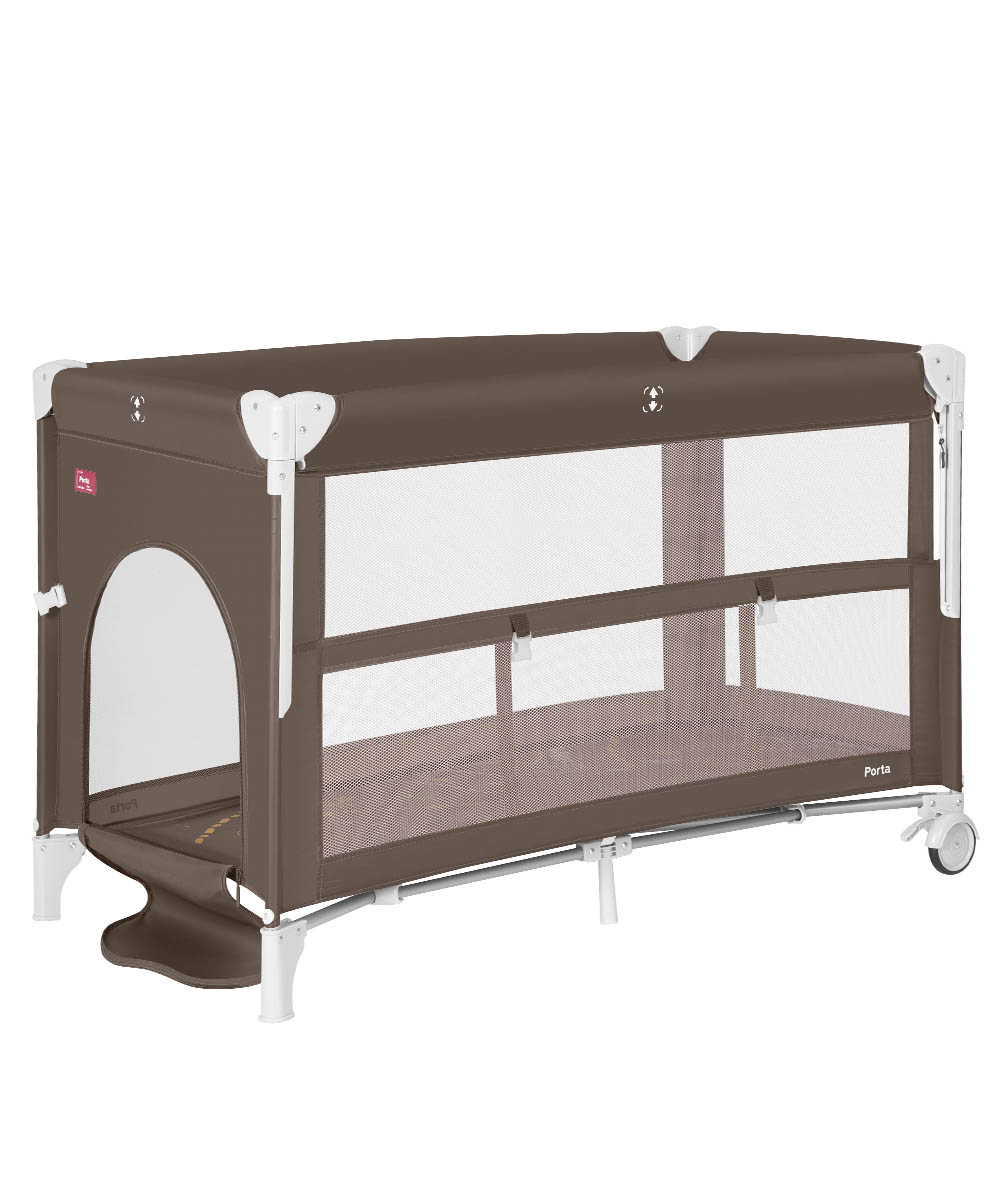 Side-by-side playpen bed Porta 4