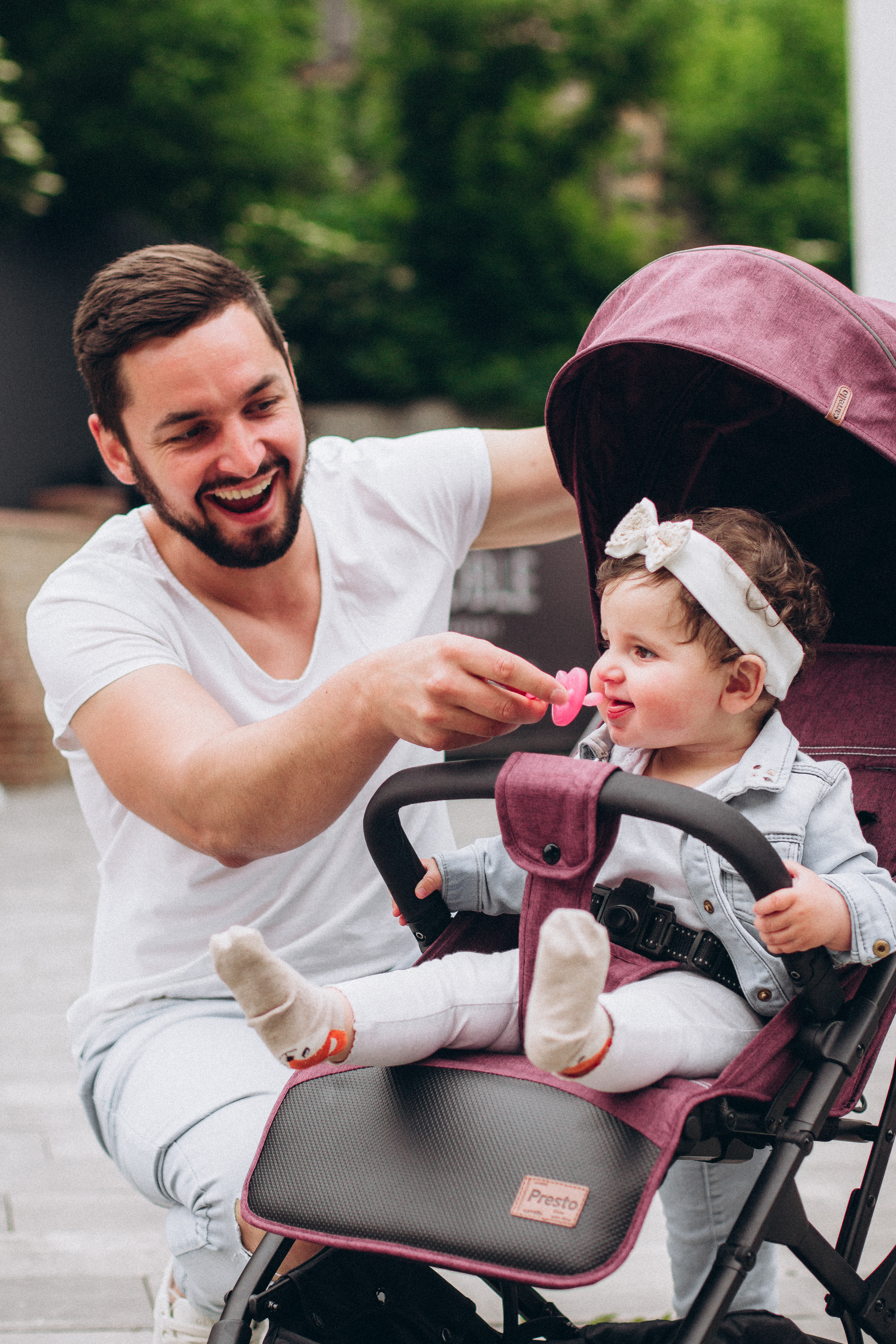Dad can do it, or a purely male conversation about children