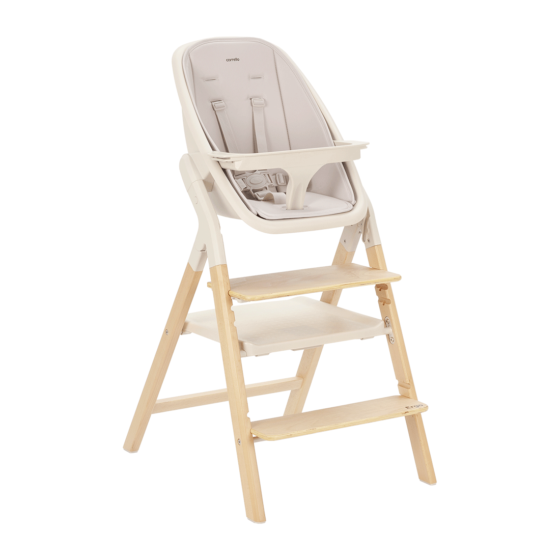 Chaise longue, high chair, side chair and Ergo 6 training tower