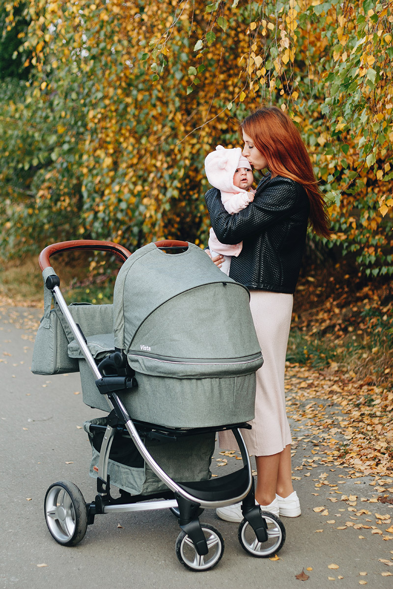 Be healthy, baby! It would seem, what does the stroller have to do with it?.. 2