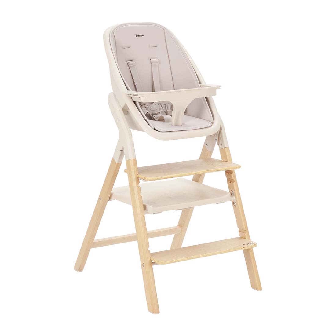 Chaise longue, high chair, side chair and Ergo 6 training tower