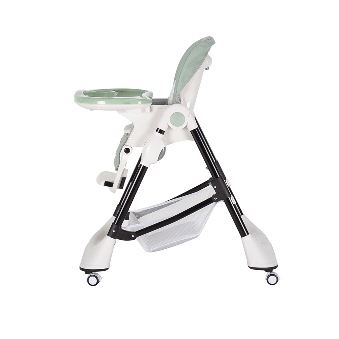 Стульчик для кормления Stella 2023 ANIM Глубина столешницы регулируется.