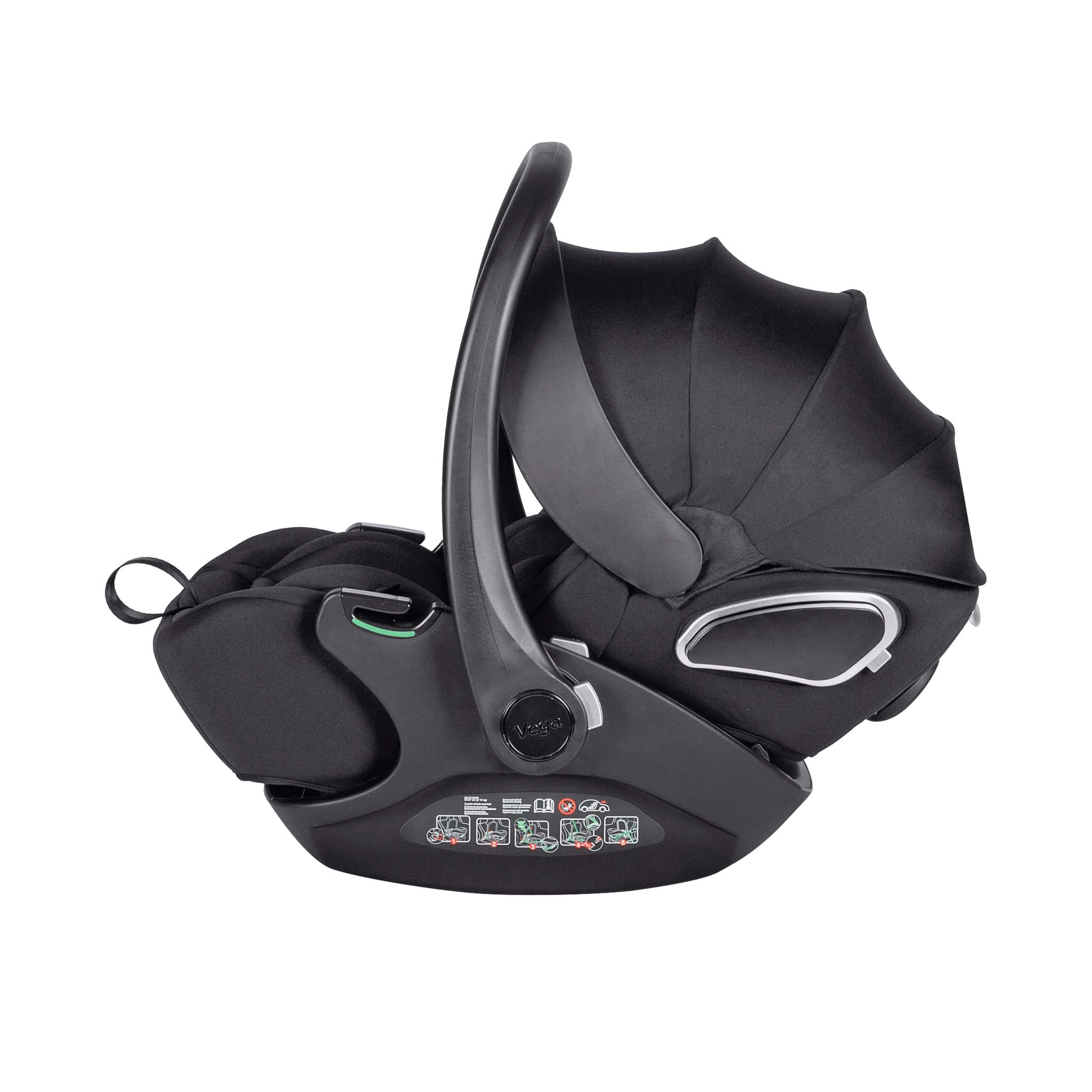 Vega + base 2 car seat