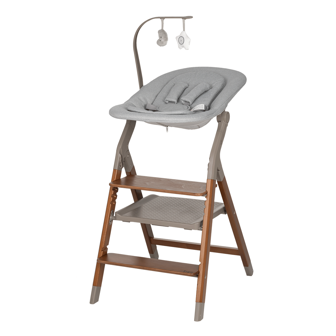 Chaise longue, high chair, side chair and Ergo 2 training tower