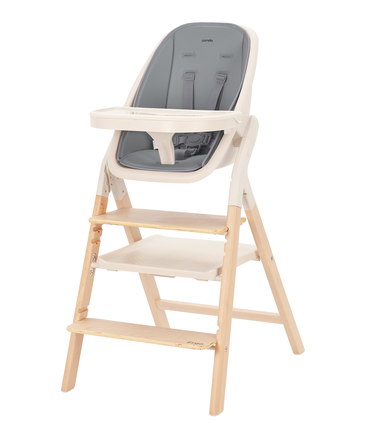 Chaise longue, high chair, side chair and Ergo training tower