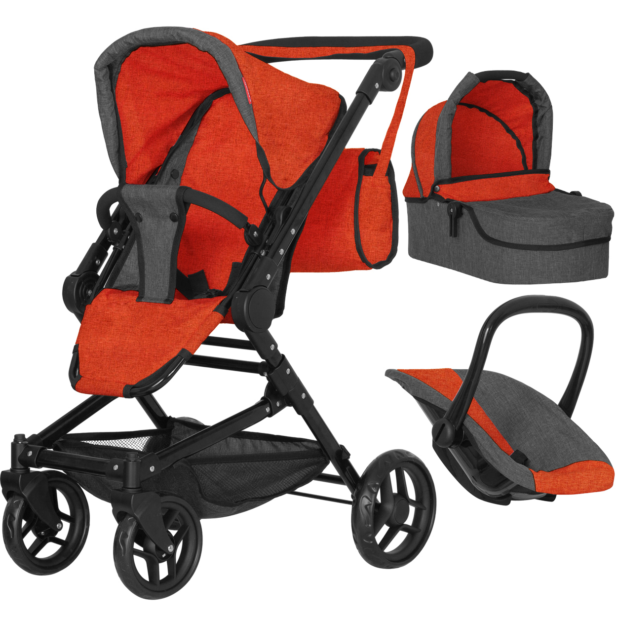 Magia 3-in-1 Doll Stroller