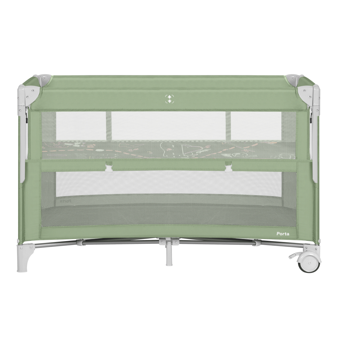 Side-by-side playpen bed Porta 2