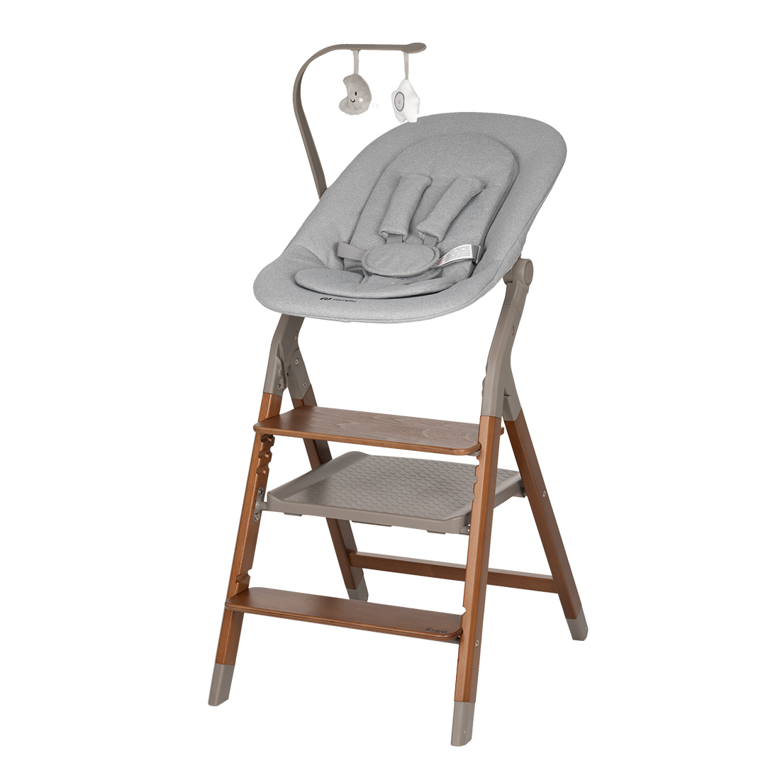 Chaise longue, high chair, side chair and Ergo 2 training tower