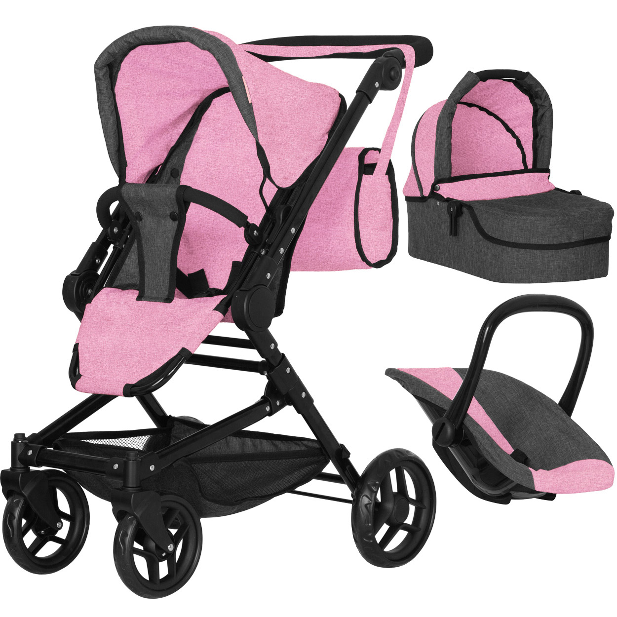 Magia 3-in-1 Doll Stroller