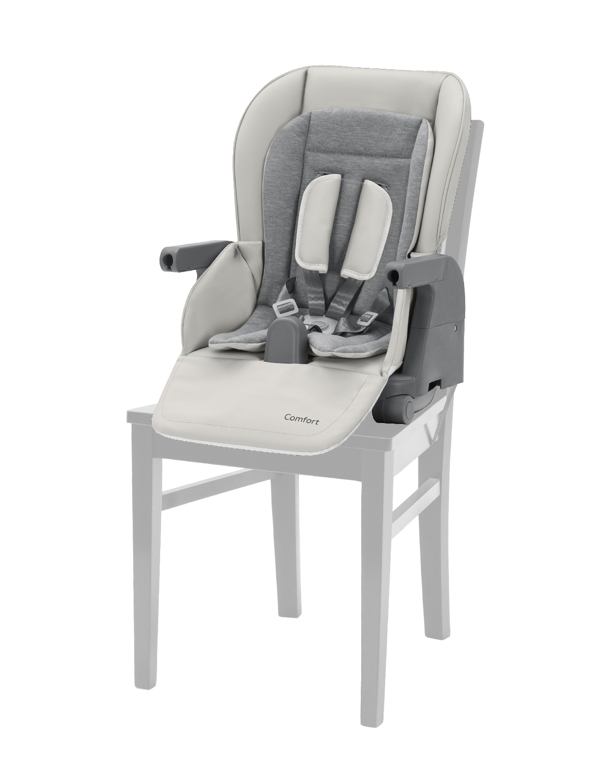 Chaise longue, high chair and booster Comfort 11