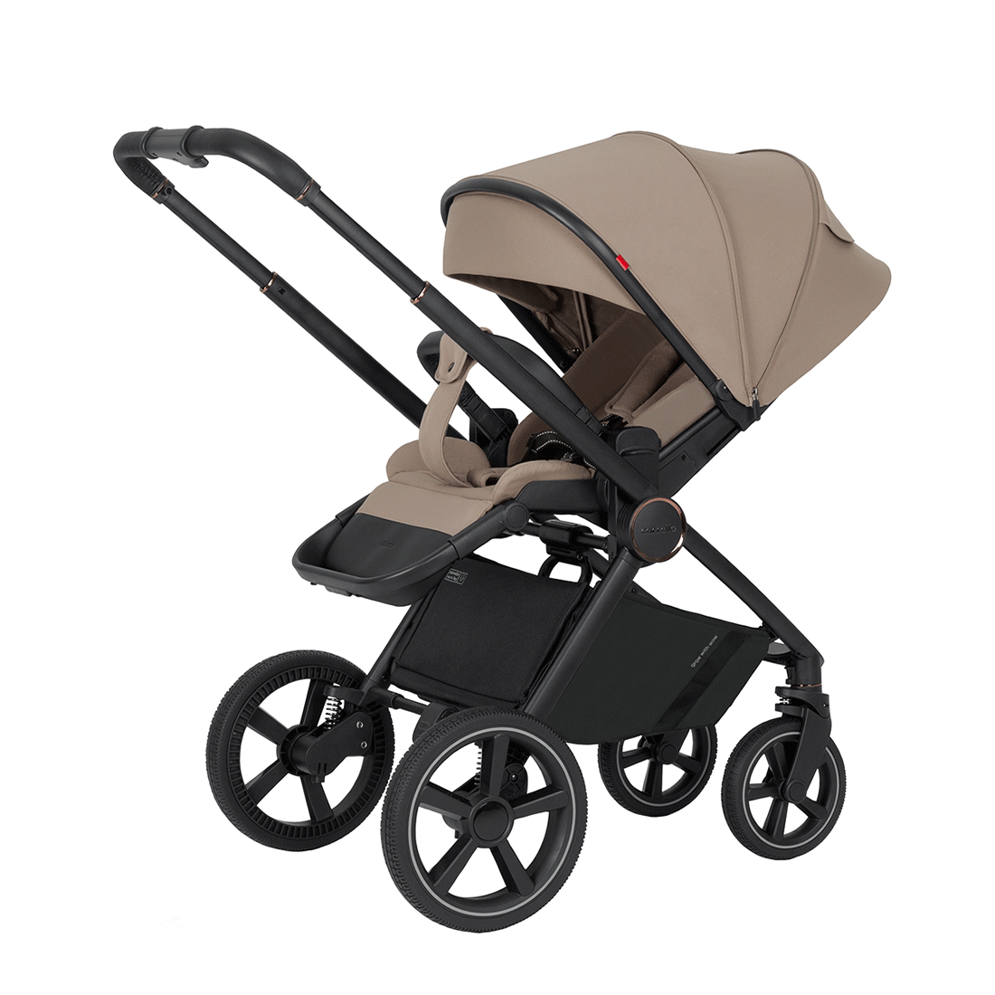 Универсальная коляска Ultimo 3 в 1 CRL-6538 ANIM Это решение упрощает ежедневное взаимодействие с коляской для родителей любого роста.